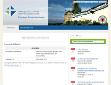 Tablet Screenshot of eisenach.ekmd-online.de